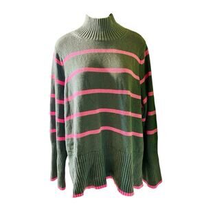 Free Assembly Sweater Size XL Women’s Pink And Green￼